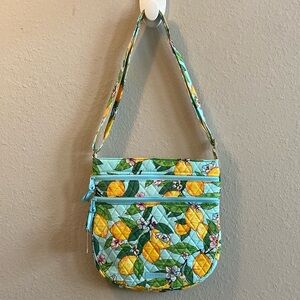 Gifted. Vera Bradley Trio Zip Hipster in Lemon Grove Soft Signature Cotton